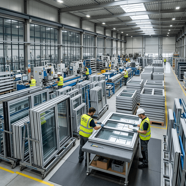 Factory production floor