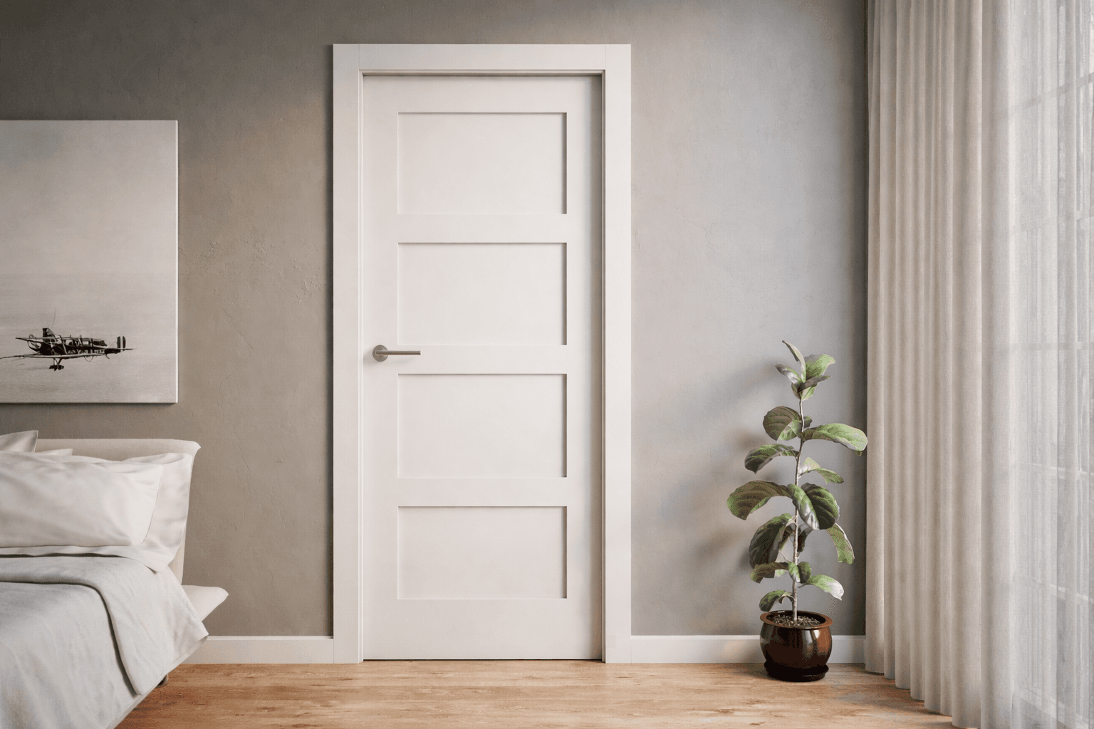 Non Fire Rated Wooden Doors